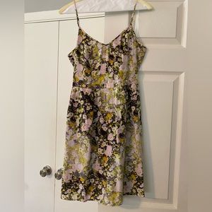 Madewell dress floral sundress sun dress XS fall